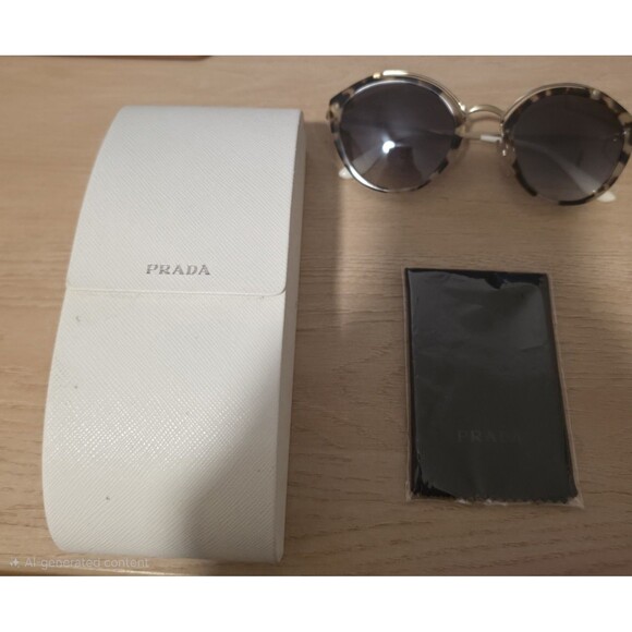PRADA Accessories - Prada SPR 18U UAO-5O0 59-24 140 Tortoise Brown Gradient Sunglasses w/ Case Cloth